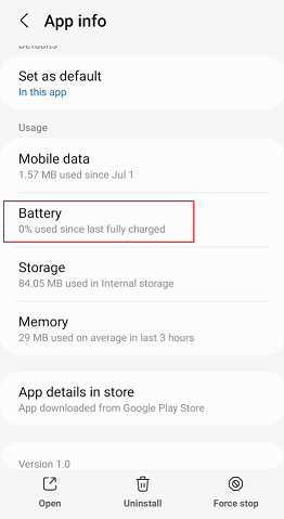battery